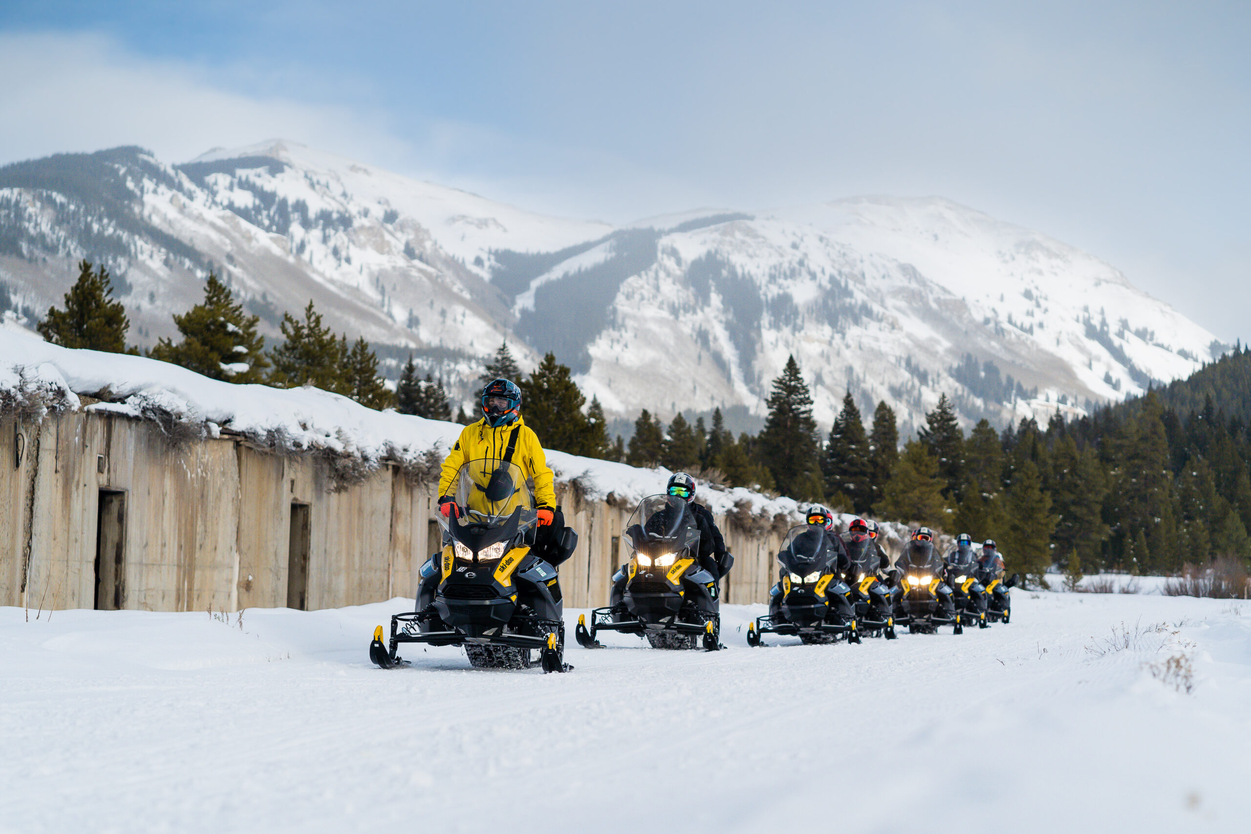 Snowmobiling tours near Denver for every skill level