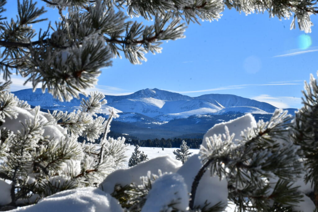 Endless Denver snowmobile trails and Rocky Mountain vistas