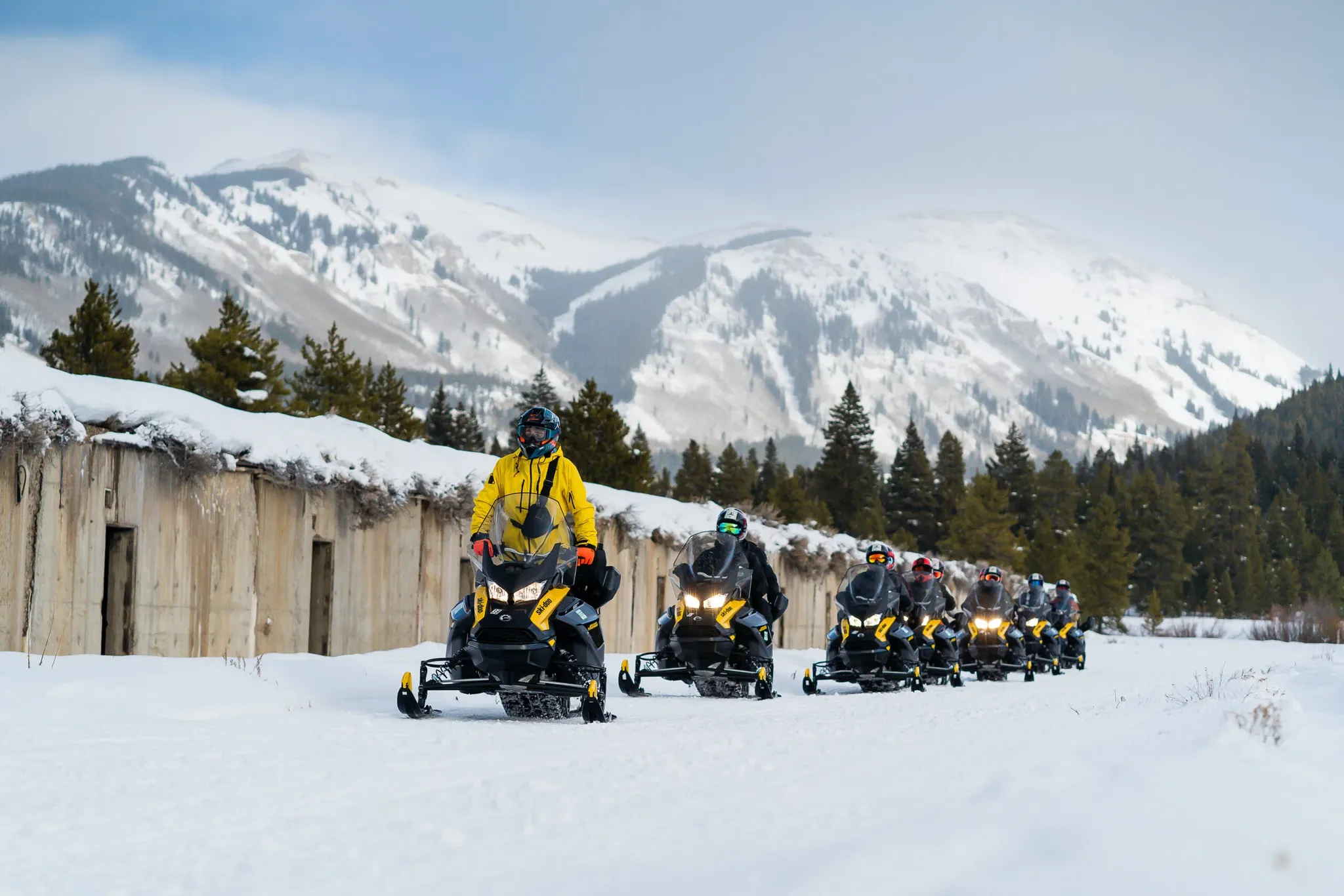 Snowmobiling tours near Denver for every skill level