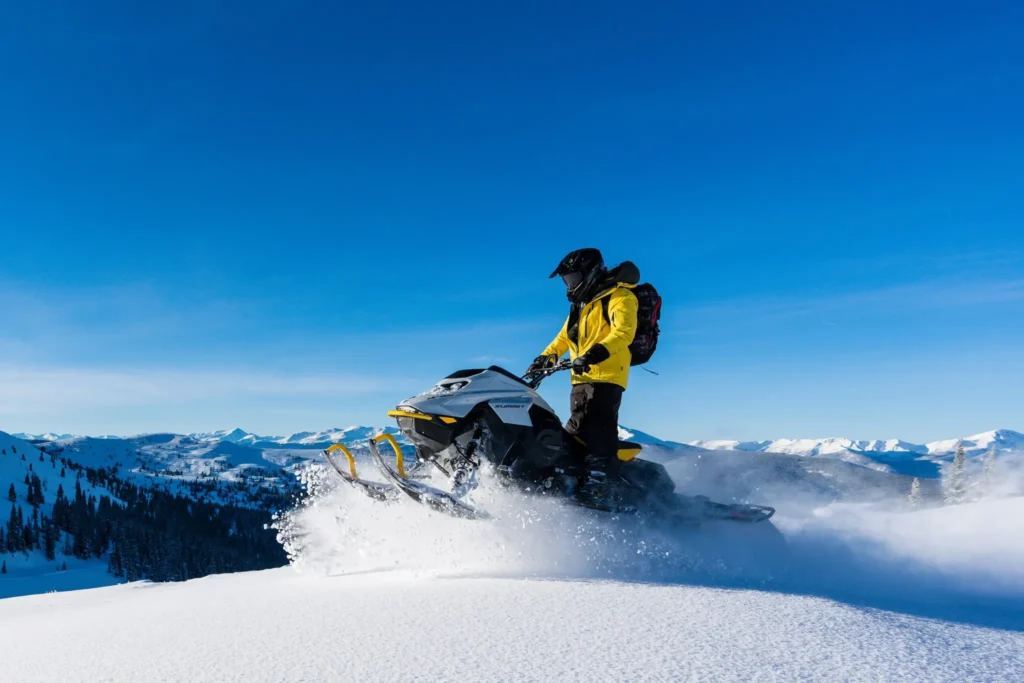 High Adventure snowmobile tour in Colorado Rockies near Denver